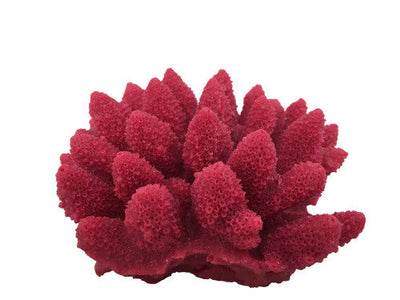 Weco South Pacific Coral Acorapora Humilis Ornament Rose SM - Aquarium