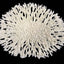 Weco South Pacific Coral Round Tabletop Ornament White LG
