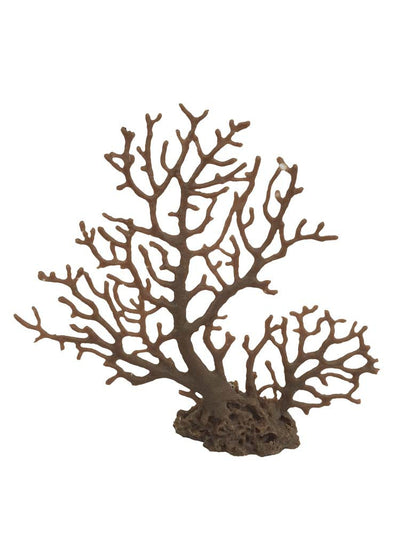 Weco South Pacific Coral Sea Fan Ornament Brown SM