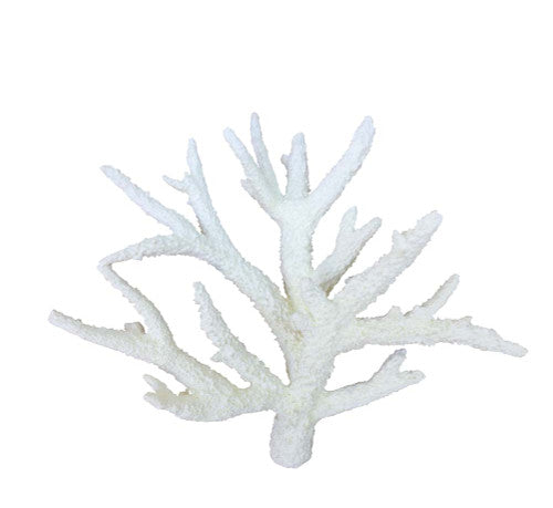 Weco South Pacific Coral Staghorn Ornament White MD - Aquarium