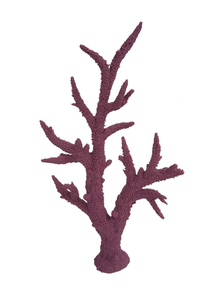Weco South Pacific Coral Staghorn Tall Ornament Purple MD