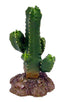 Weco Wecorama Badlands Tetragonus Cactus Terrarium Ornament Brown Green 5.6 in - Reptile