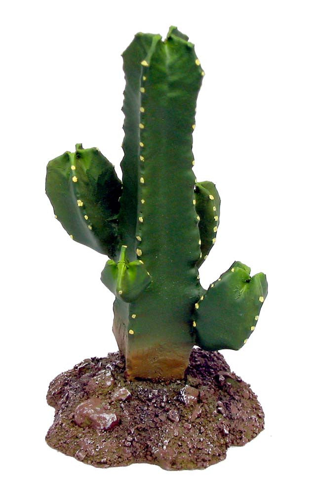 Weco Wecorama Badlands Tetragonus Cactus Terrarium Ornament Brown, Green 5.6 in
