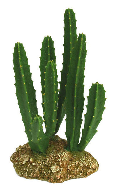 Weco Wecorama Badlands Zulu Cactus Terrarium Ornament Brown Green Giant - Reptile