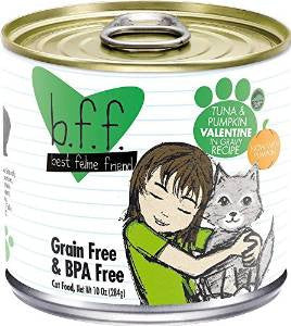 Weruva Best Feline Friend (bff) Tuna & Veggies Valentine 12/10oz. {L-x} 784203 878408007668
