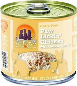 Weruva Cat Paw Lickin' Chicken 12/10oz. {L-x} 784077 878408002410