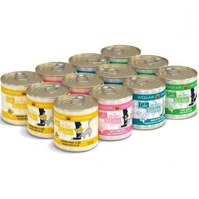 Weruva Cats In The Kitchen Grain Free Kitchen Cuties Variety Pack Canned Cat Food-6-oz, Case Of 24-{L+x} 878408001550