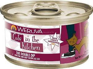 Weruva Chicken & Beef Recipe Au Jus Cans The Double Dip Cat 24/3.2oz. {L-x} 784089 878408009075