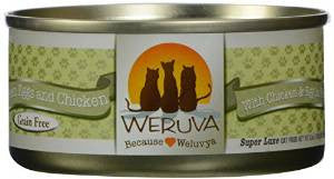Weruva Green Eggs And Chicken Canned Cat 24/5.5oz. {L - x} 784049