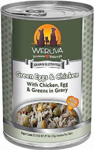 Weruva Green Eggs & Chicken Dog 12/14oz {L - x} 784230