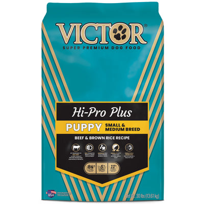 Victor Classic Hi-Pro Plus Small & Medium Breed Dry Puppy Food 30 lb 899944446599