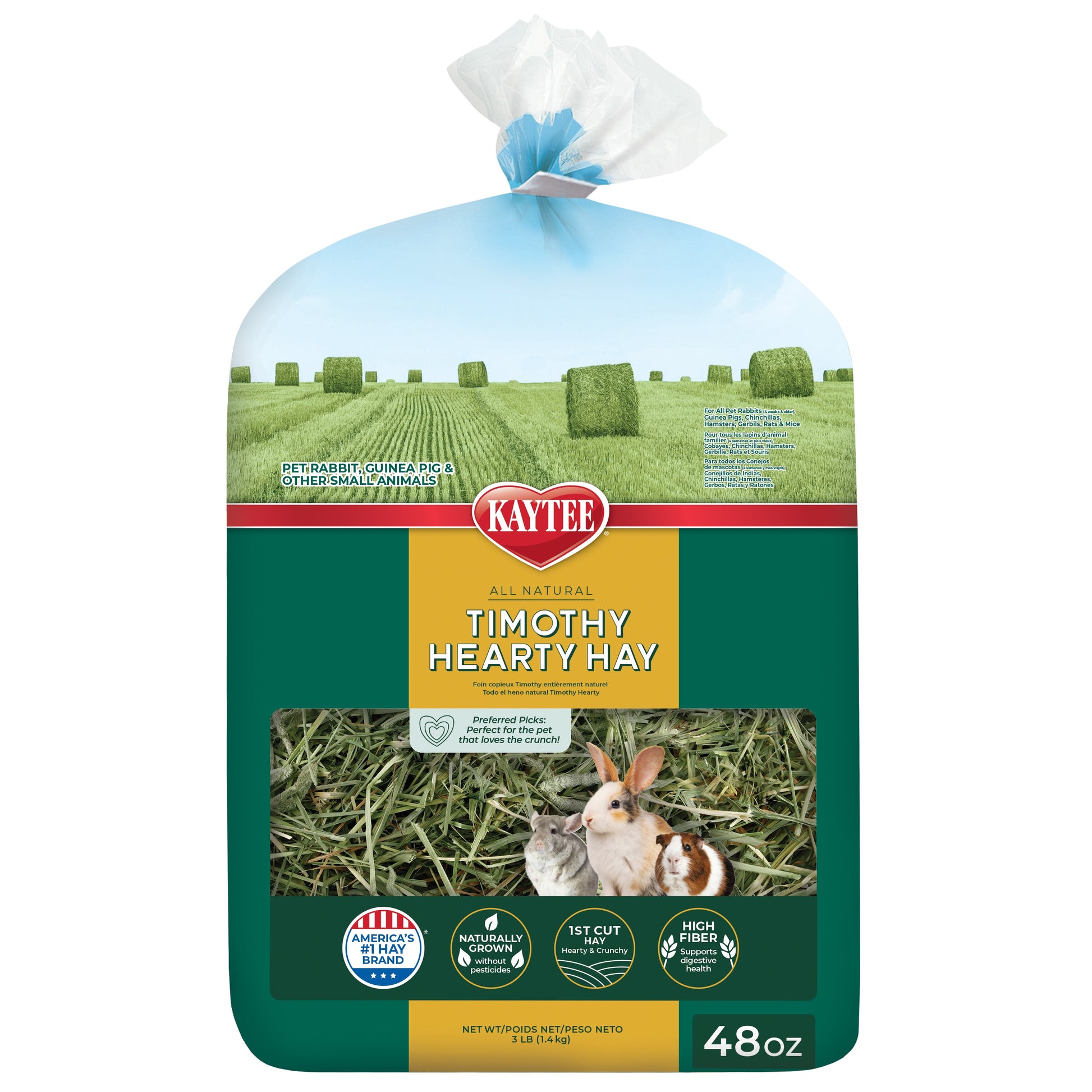 Kaytee Hearty Hay 48 oz 071859006963