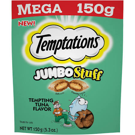 Whiskas Temptations Jumbo Stuffed Tuna 10/5.29Z {L-1}798663 023100121246