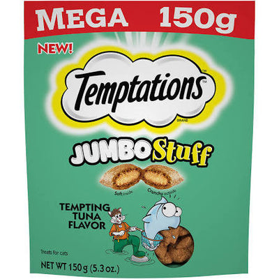 Whiskas Temptations Jumbo Stuffed Tuna 10/5.29Z {L - 1}798663 - Cat