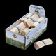White Beef Bone Medium 3 - 4’ Peanut Butter Filled 25 count - Dog