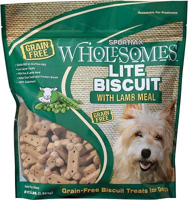 Wholesome Lite/Lamb Bisc 3# {L - 1}348460 - Dog