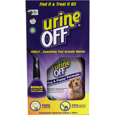 Urine Off Dog & Puppy Find It Treat It Kit 500 Ml 811665015083