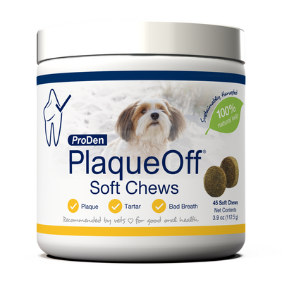 NaturVet Proden PlaqueOff Small & Medium Breed Dog Soft Chews 45 ct 797801604789