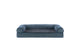 Fur Haven Pet Products Sherpa & Chenille Sofa Orthopedic Pet Bed Orion Blue Medium 842229104899
