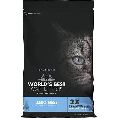 World’s Best Advanced Zero Mess Litter 24lb {l - 1x} 391046 - Cat