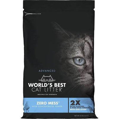 World's Best Advanced Zero Mess Litter 24lb {l-1x} 391046 840673101761