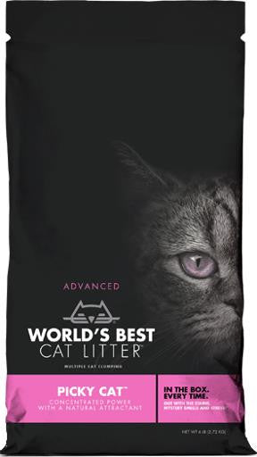 World's Best Cat Litter Advanced Picky Cat 24lb {L-1x} 391012 840673101846