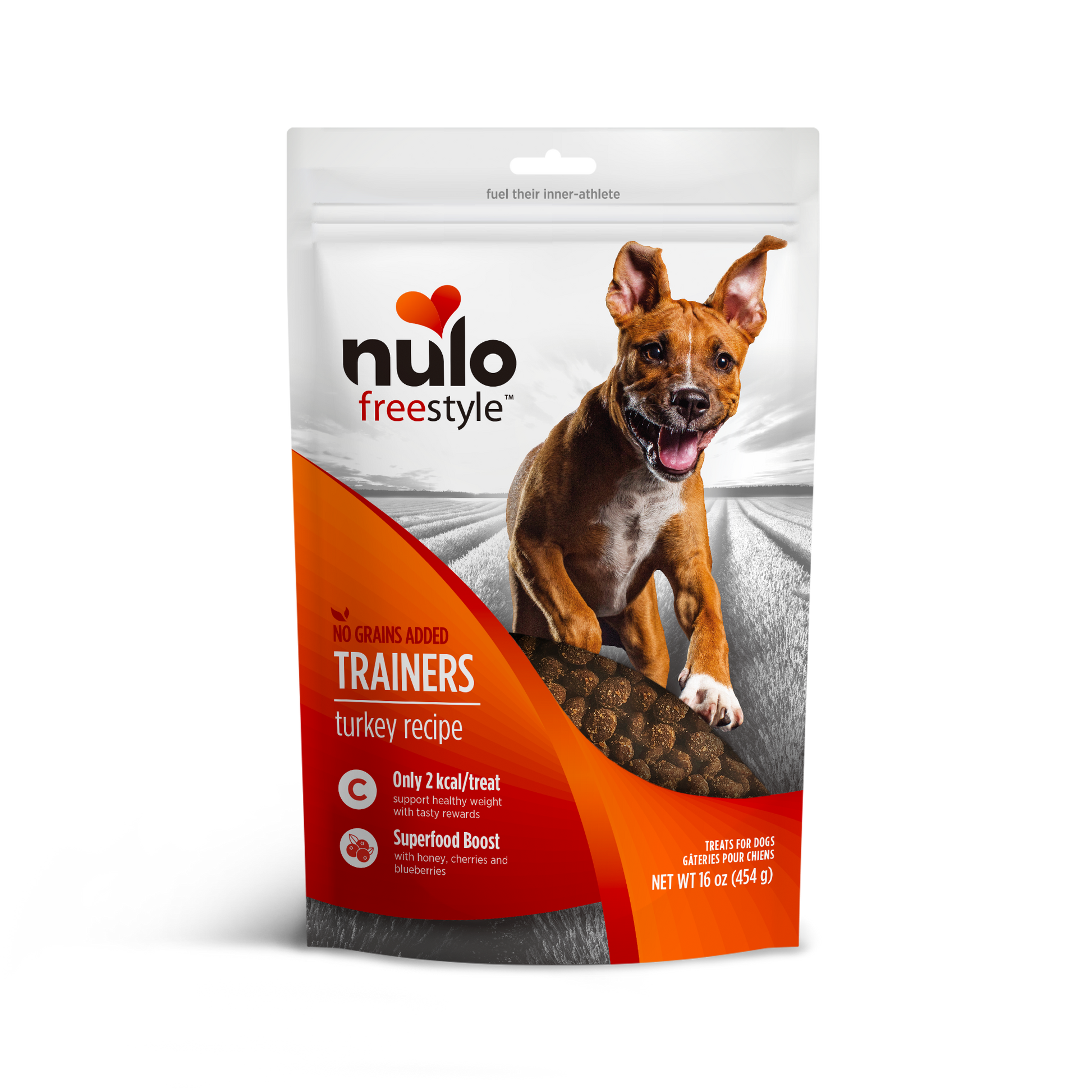 Nulo FreeStyle Trainers Grain-Free Dog Treats Turkey 16 oz 811939027521
