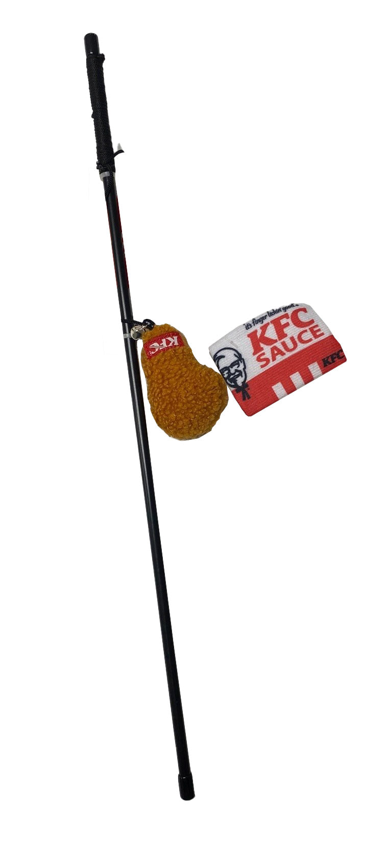 Spot Kentucky Fried Chicken Sauce Pack and Drumstick Wand w/ Catnip 18 in 077234332191