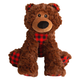 Snugarooz Benny the Bear Plush Dog Toy 9 in 712038963072