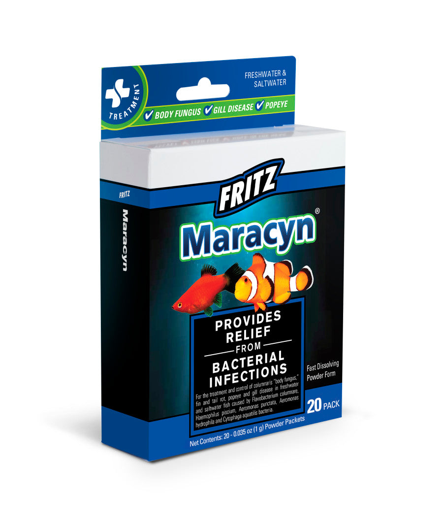 Fritz Maracyn Two Freshwater & Saltwater Treatment - 20ct