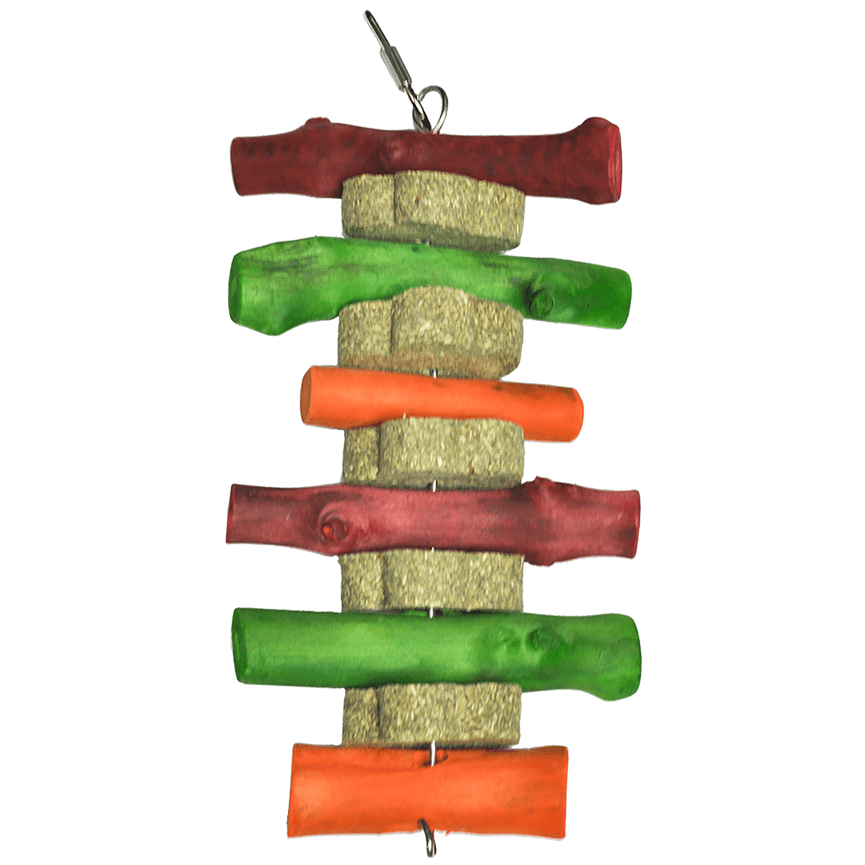 A & E Cages Nibbles Colored Circle Small Animal Hay Chew Stackers ...
