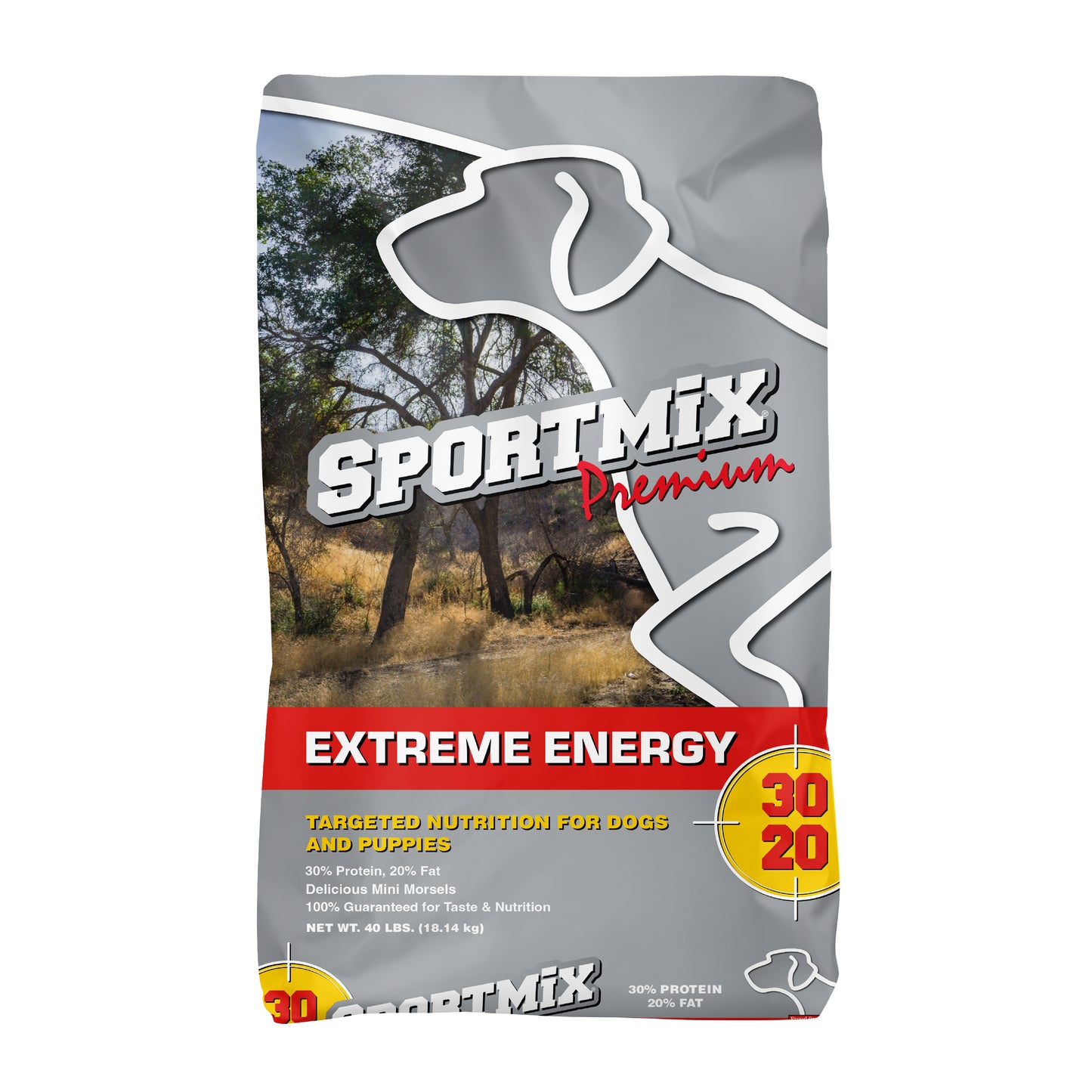 SPORTMIX Premium Extreme Energy 30/20 Dry Dog Food 40 lb 034846700572