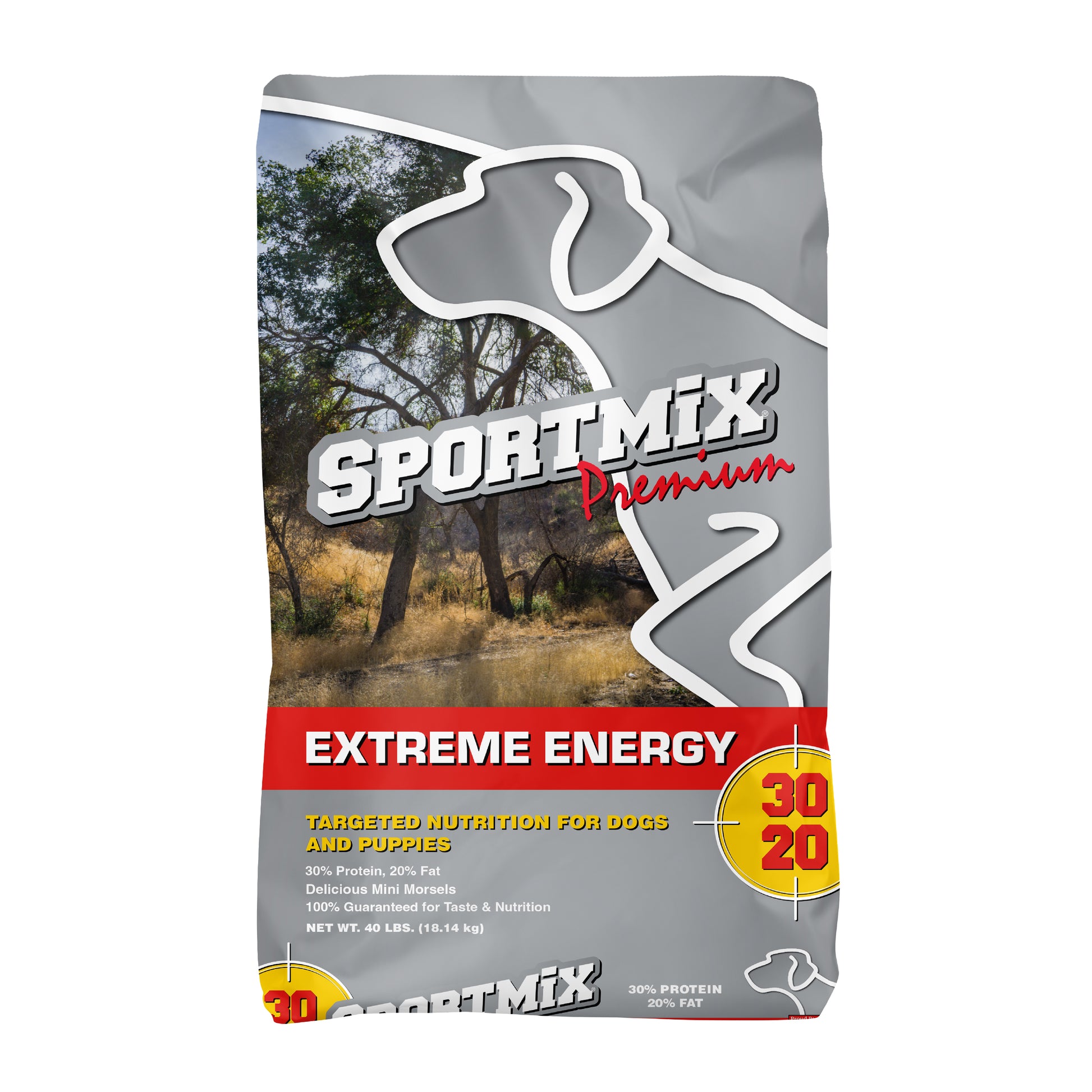 SPORTMIX Premium Extreme Energy 30/20 Dry Dog Food 40 lb 034846700572