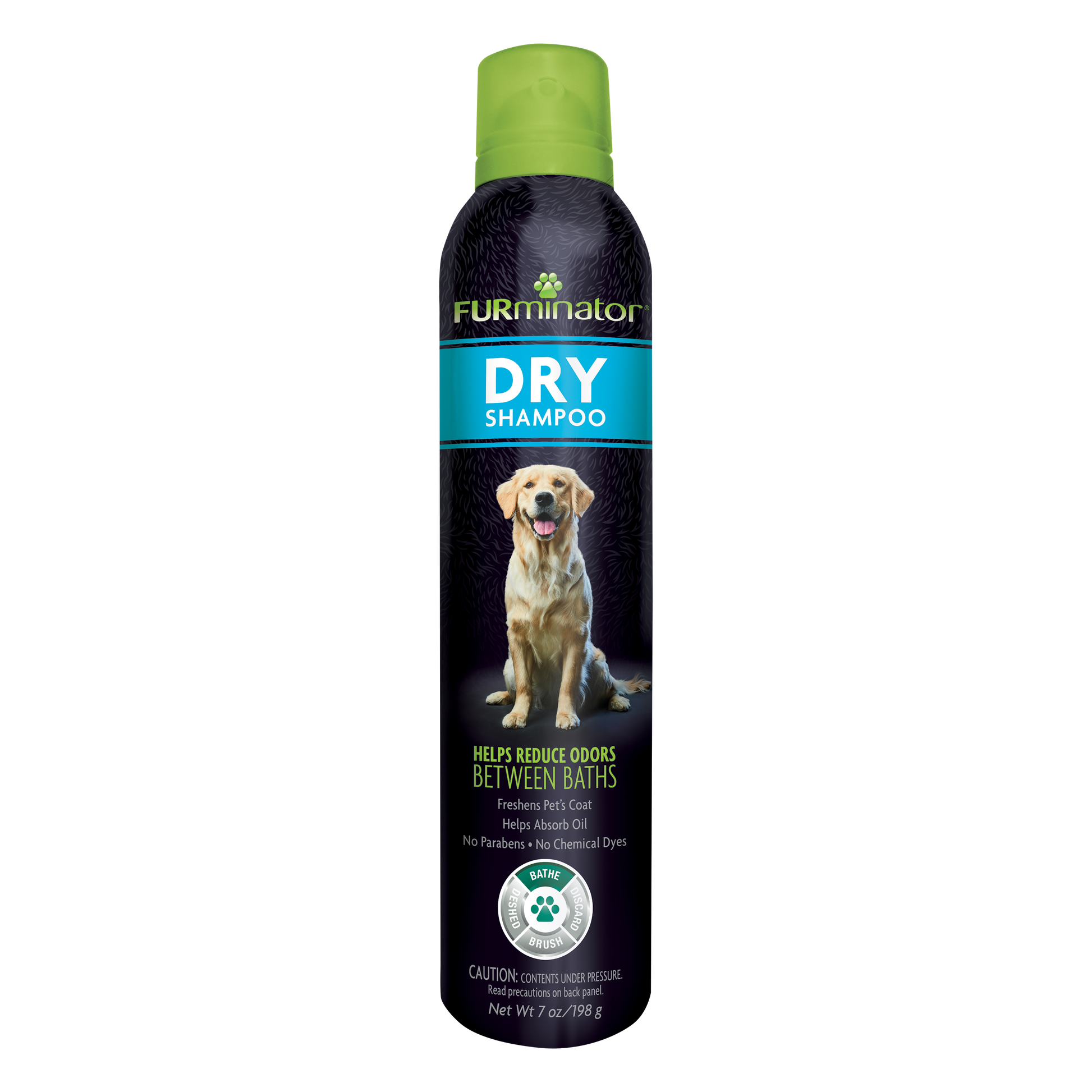 FURminator Dry Shampoo for Dogs 7 oz 811794933098
