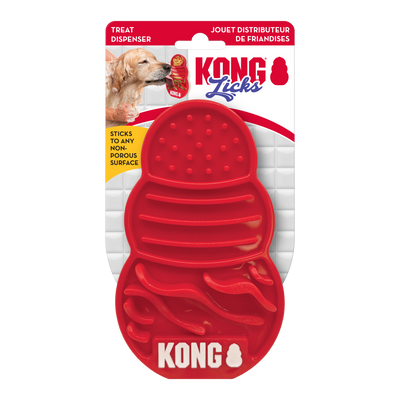 KONG Licks Treat Dispenser Large 035585523095