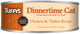 Tuffy's Dinnertime Canned Cat Food Chicken & Turkey 24ea/5.5 oz 073893022237