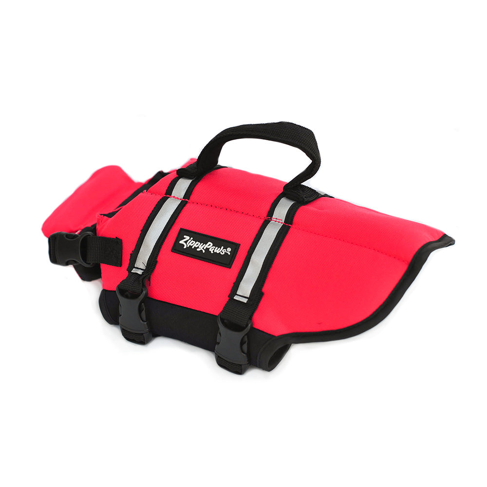 ZippyPaws Adventure Dog Life Jacket Red Small 818786014988