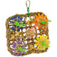 A & E Cages Happy Beaks Deluxe Vine Mat Bird Toy Small 644472012354