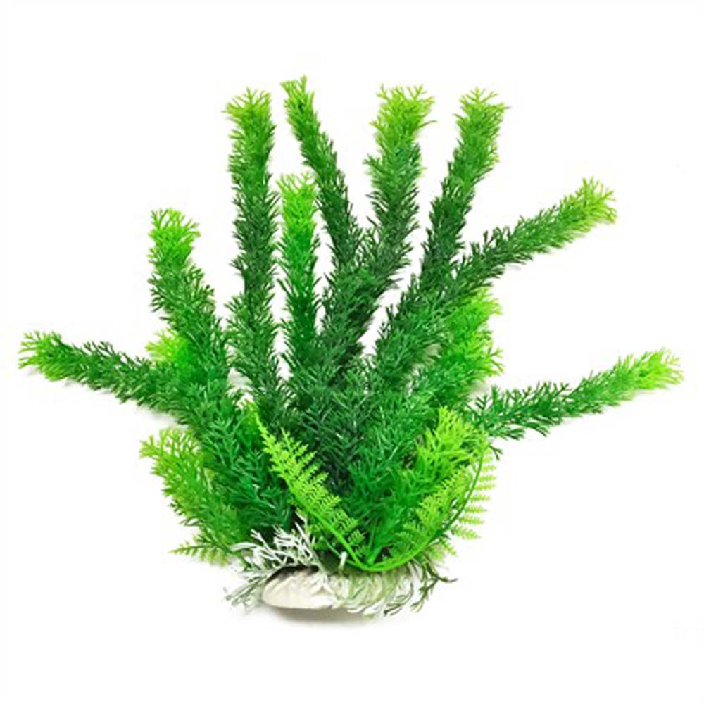 Aquatop Cabomba Aquarium Plant with Weighted Base Green 12 in 810281012193