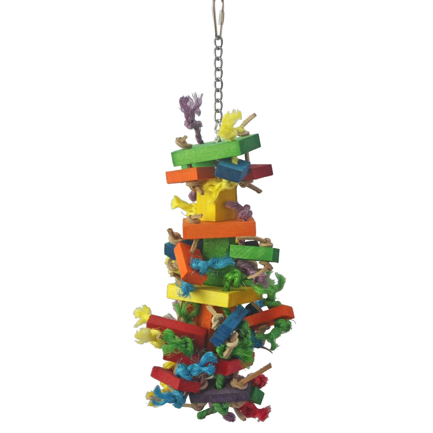 A & E Cages Happy Beaks Cluster Blocks Bird Toy 644472875027