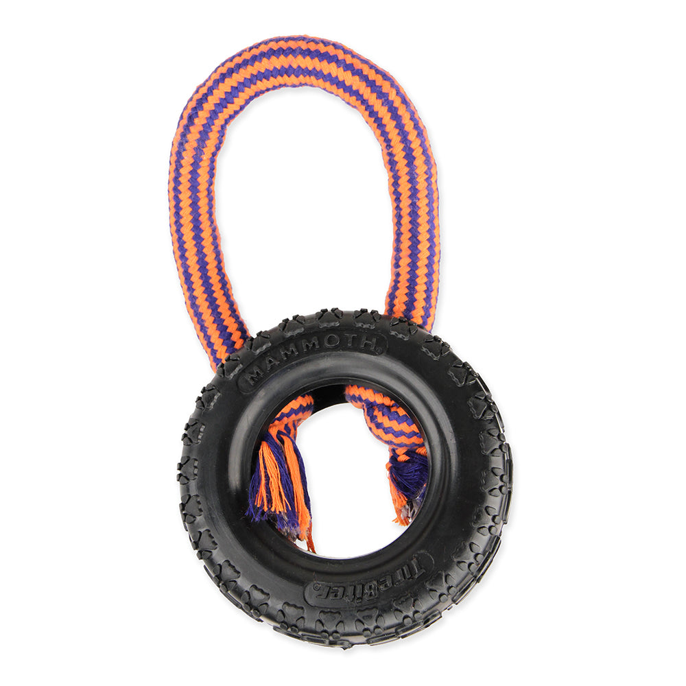 Mammoth Pet Products TireBiter Advanced w/Loop Rope Handle Dog Toy Medium, 5 in 746772352083