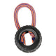 Mammoth Pet Products TireBiter Advanced w/Loop Rope Handle Dog Toy Medium, 5 in 746772352083