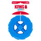 KONG Squeakz Wheel Dog Toy Blue Medium 035585014906