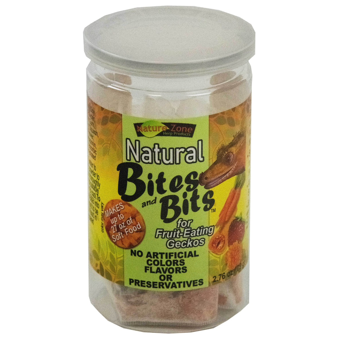 A Gecko Bit Nature Zone Natural Bites & Bits for Fruit-Eating Geckos 2.76 oz β Pets ...