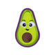 Outward Hound Tough Skinz Dog Toy Avocado Green Medium 700603716284