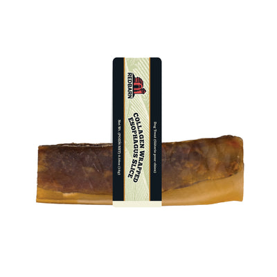 Redbarn Pet Products Redbarn Collagen Wrapped Esophagus Slice Dog Treat 20ea/20 ct 785184262603