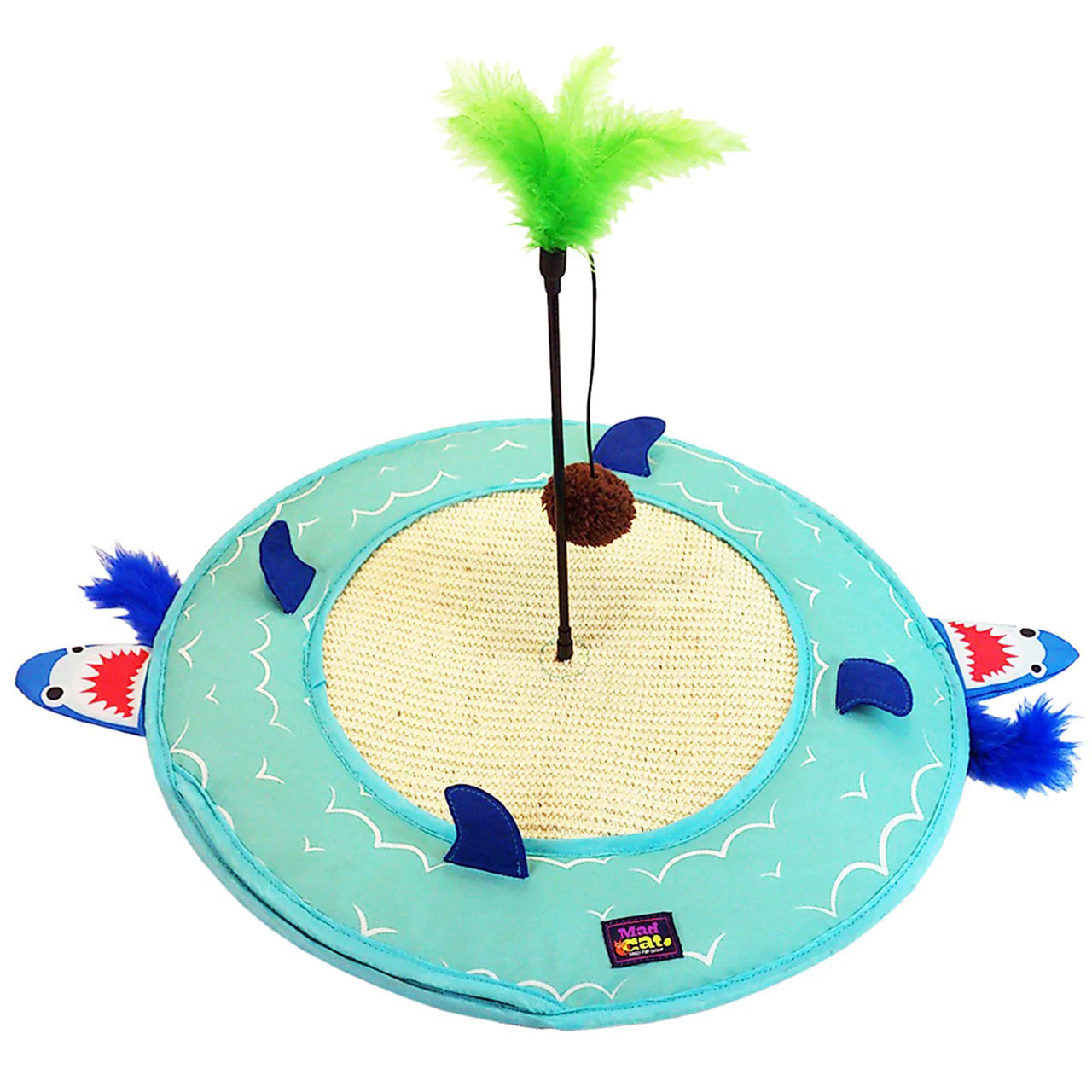 Mad Cat Desert Island Play Mat Cat Toy Large 847388065630
