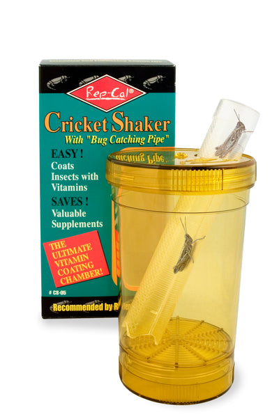 Rep-Cal Research Labs Cricket Shaker w/Bug Catching Pipe 788286005000