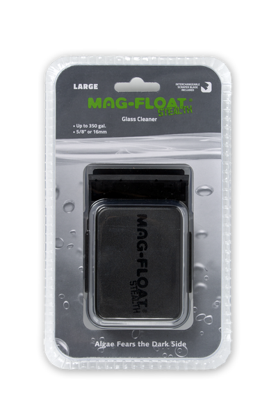 Mag-Float Stealth Floating Magnet Glass Aquarium Cleaner Large 790950003755