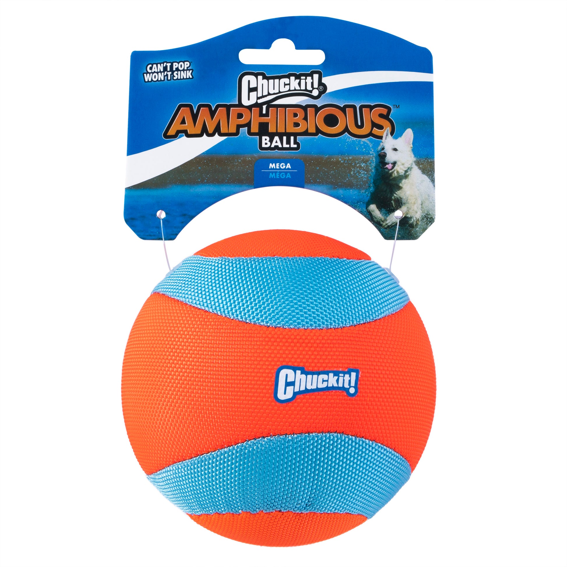 Chuckit! Mega Amphibious Ball Dog Toy Large 029695509902